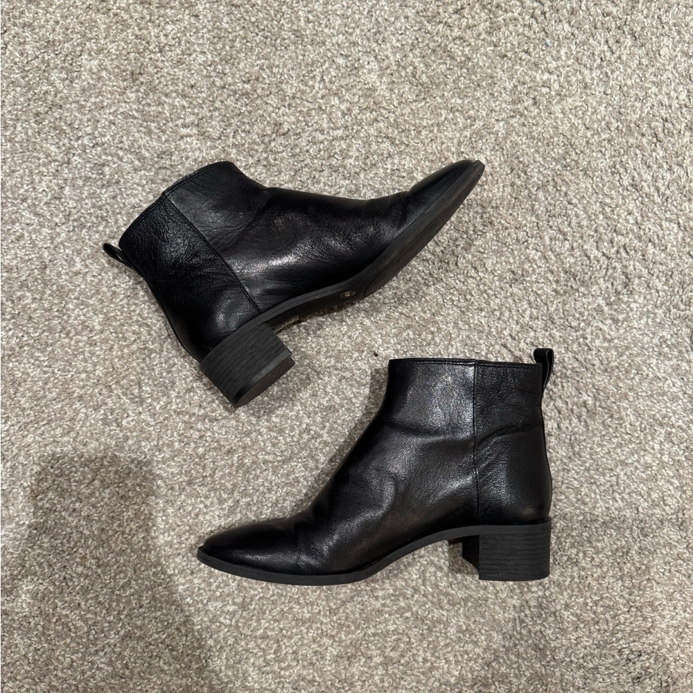 Copper Key Black Ankle Booties